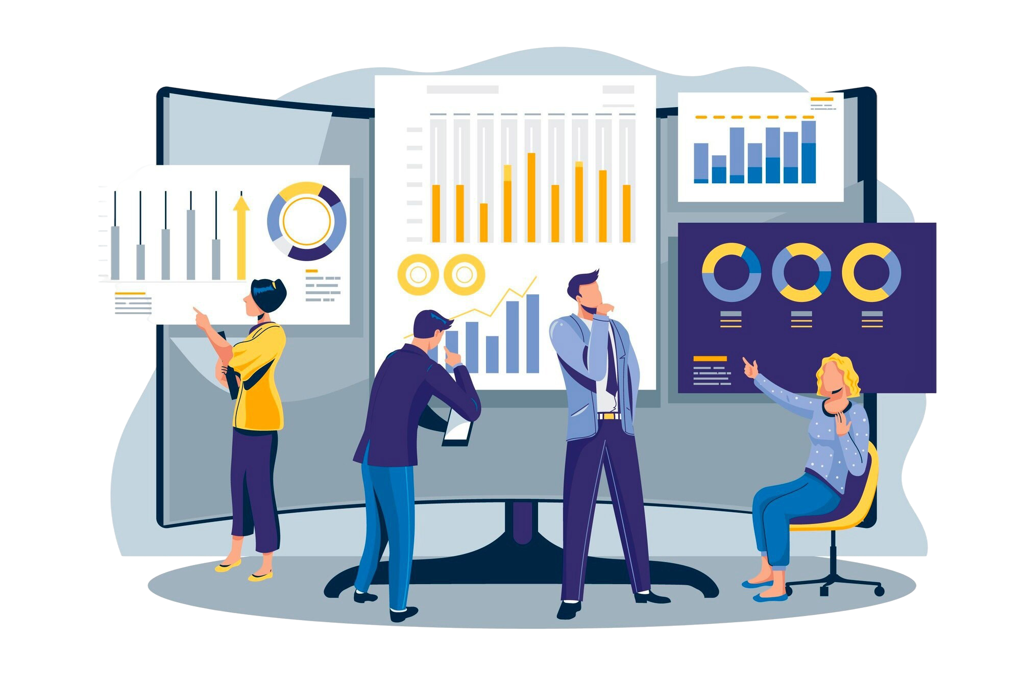 Data Analytics Illustration